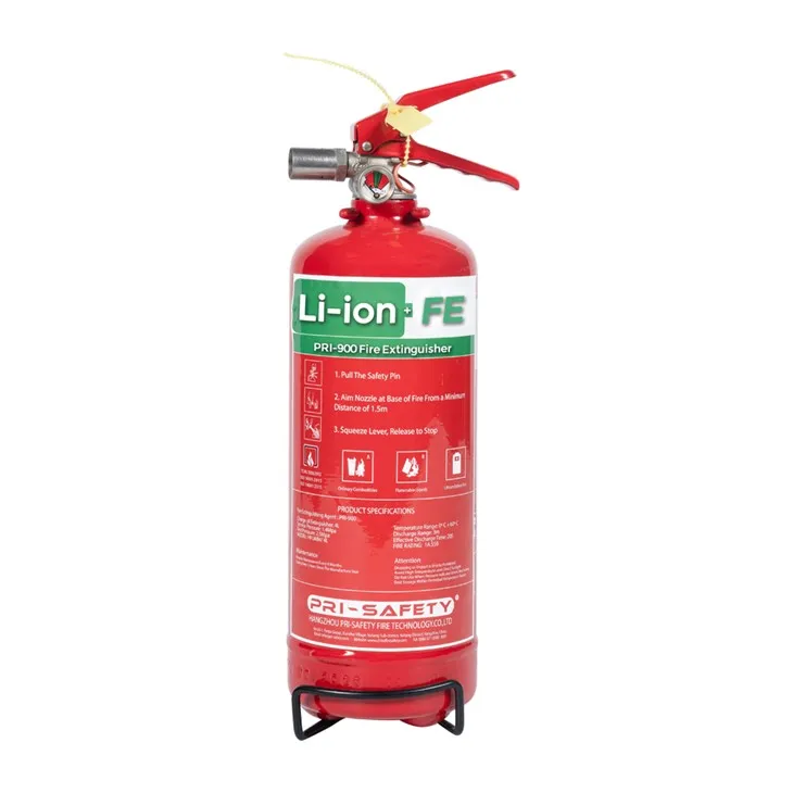 6 Liter, 9 Liter, Lithium-Ion Battery Fire Extinguishers, Extinguisher For Battery Fires
