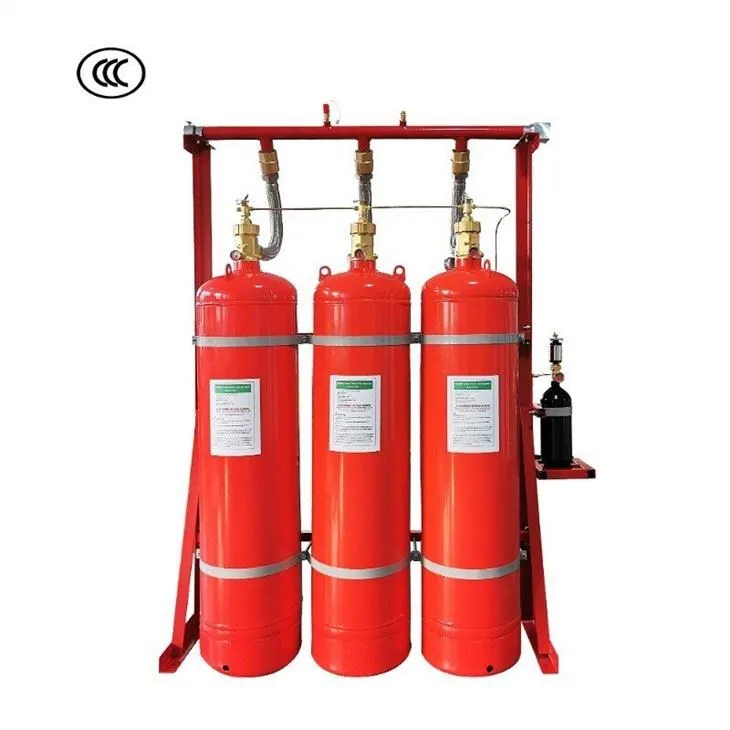 Système de lutte contre l'incendie automatique de l'agent propre FM200 avec l'électrovanne FM200