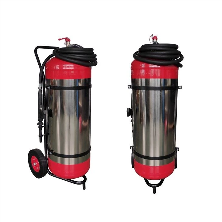 Extincteur à chariot en acier inoxydable 50L/75/100L